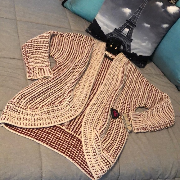 Pink Rose Sweaters - 🎁3/$18🎁Set: NWT earrings/bracelet & cardigan
